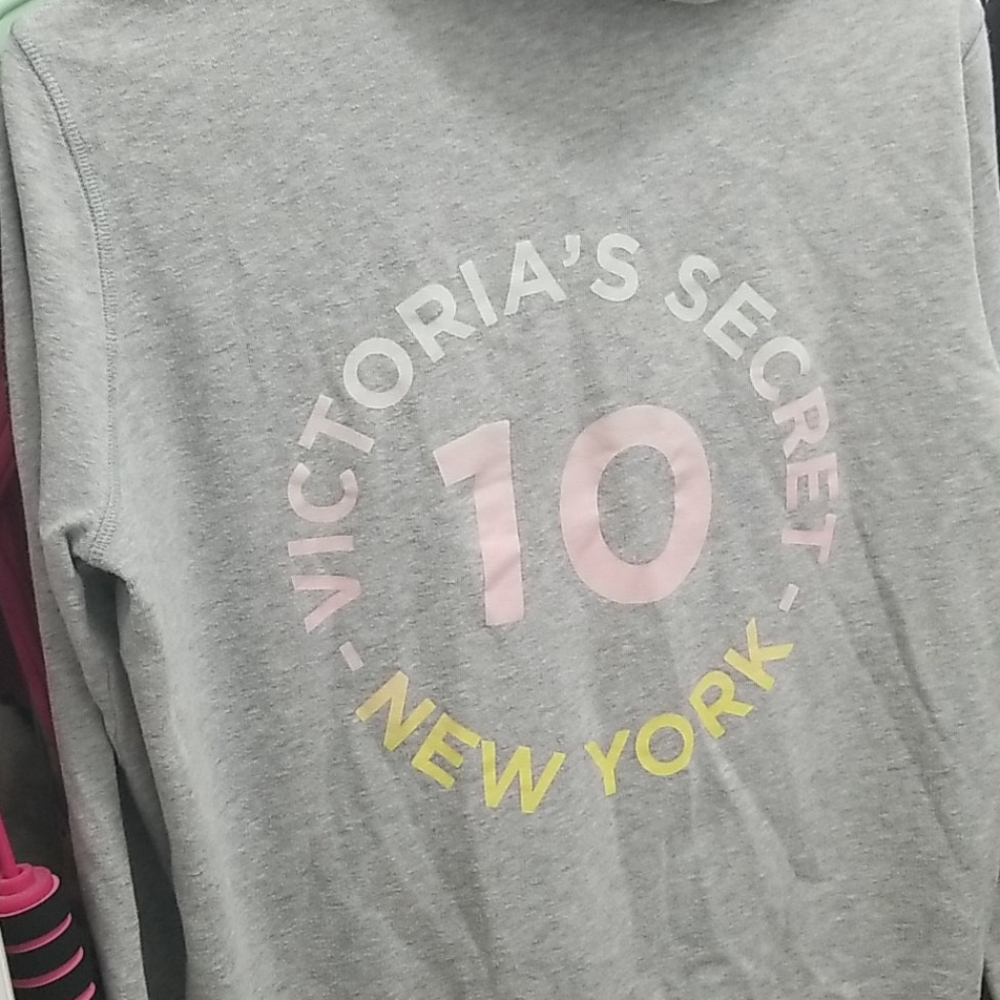 Victoria Secret zip up hoodie Medium